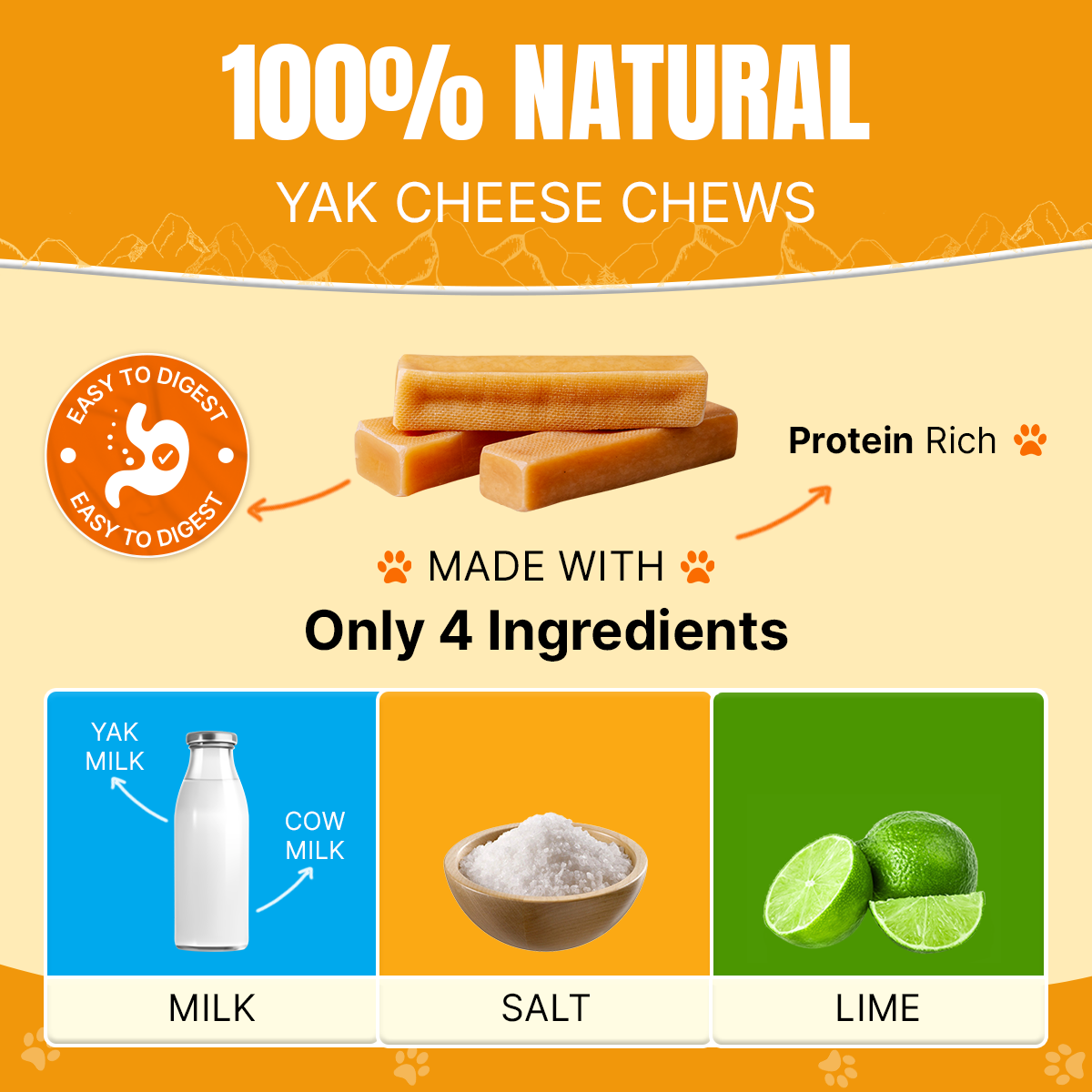 Yak Chews ISO Pack