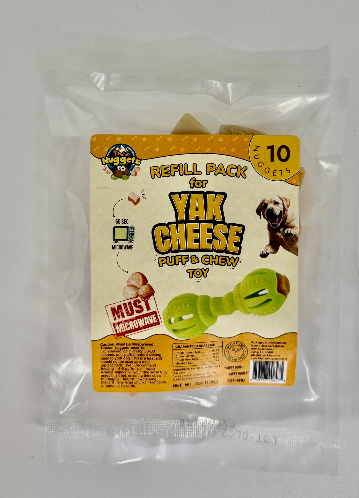 TOY - Yak Cheese Puff & Chew Toy