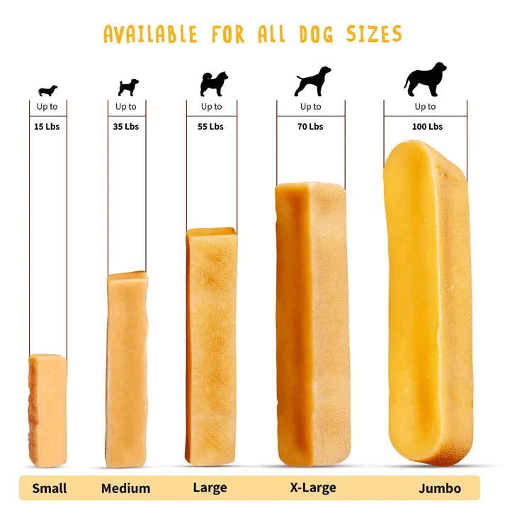 Tibetan Dog Chew (Medium, 5 lbs)