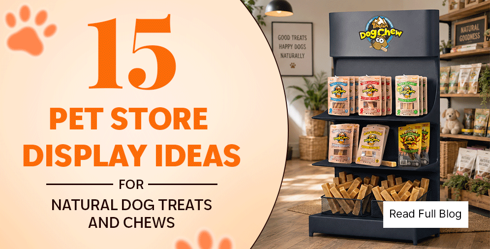 15 pet store display ideas for natural dog treats and chews