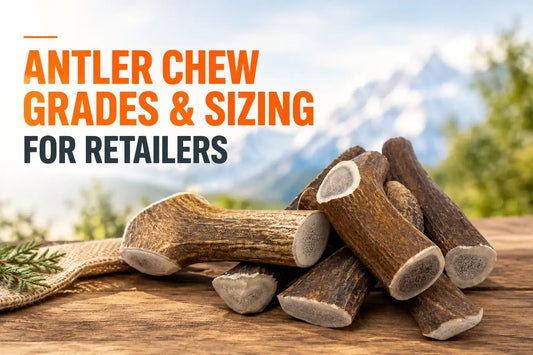 Antler Chew Grades and Sizing Explained for Retailers