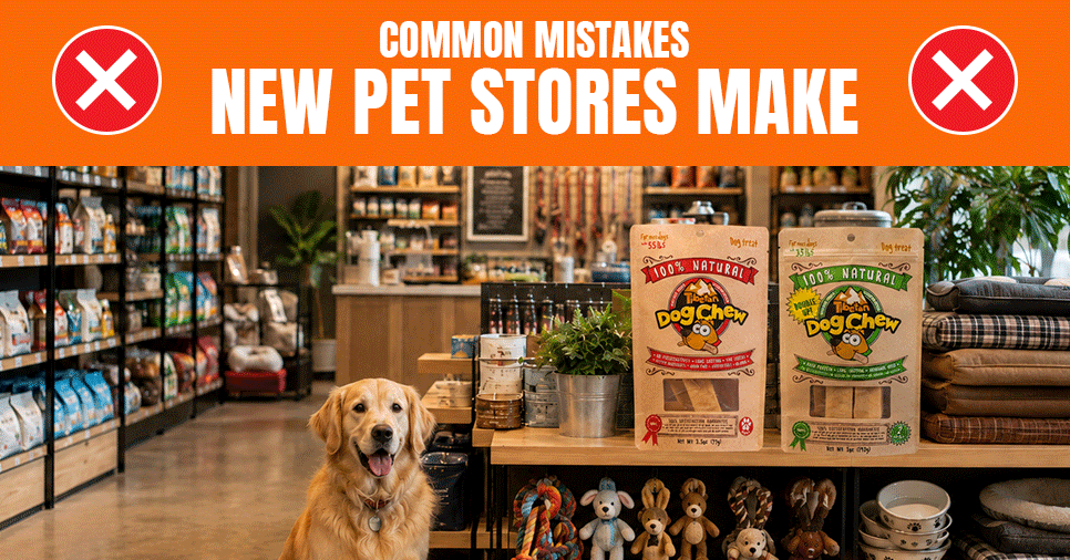Common Mistakes New Pet Stores Make and How to Avoid them?