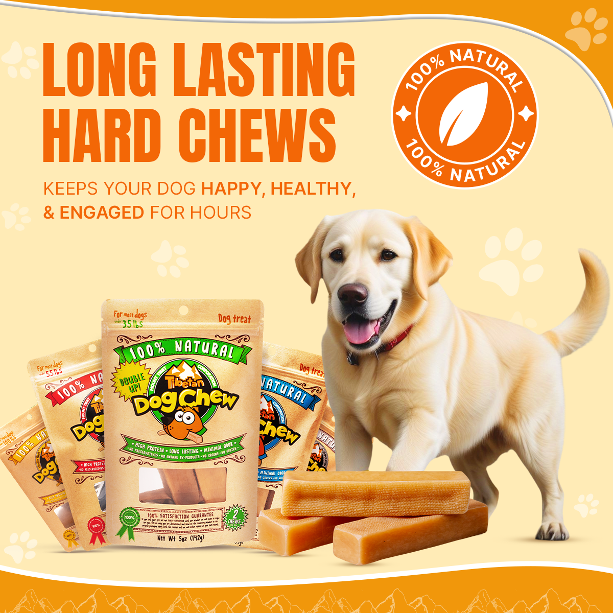 Yak Chews for Small Dogs