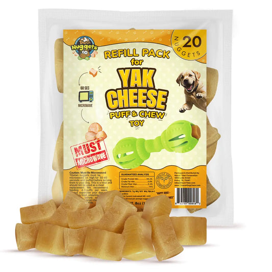 NUGGETS Refill for Yak Cheese Puff & Chew Toy (pack of 20)