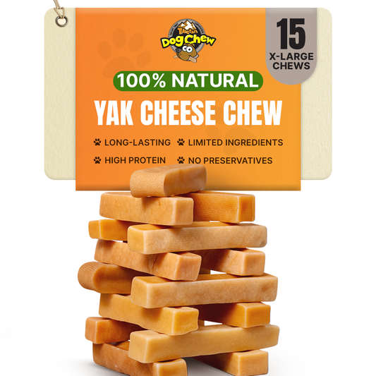 Wholesale Chews - XL 5lb Bulk Pack Himalayan Yak Cheese Dog Treats | Odor-Free, Long-Lasting, High-Protein Dog Chews